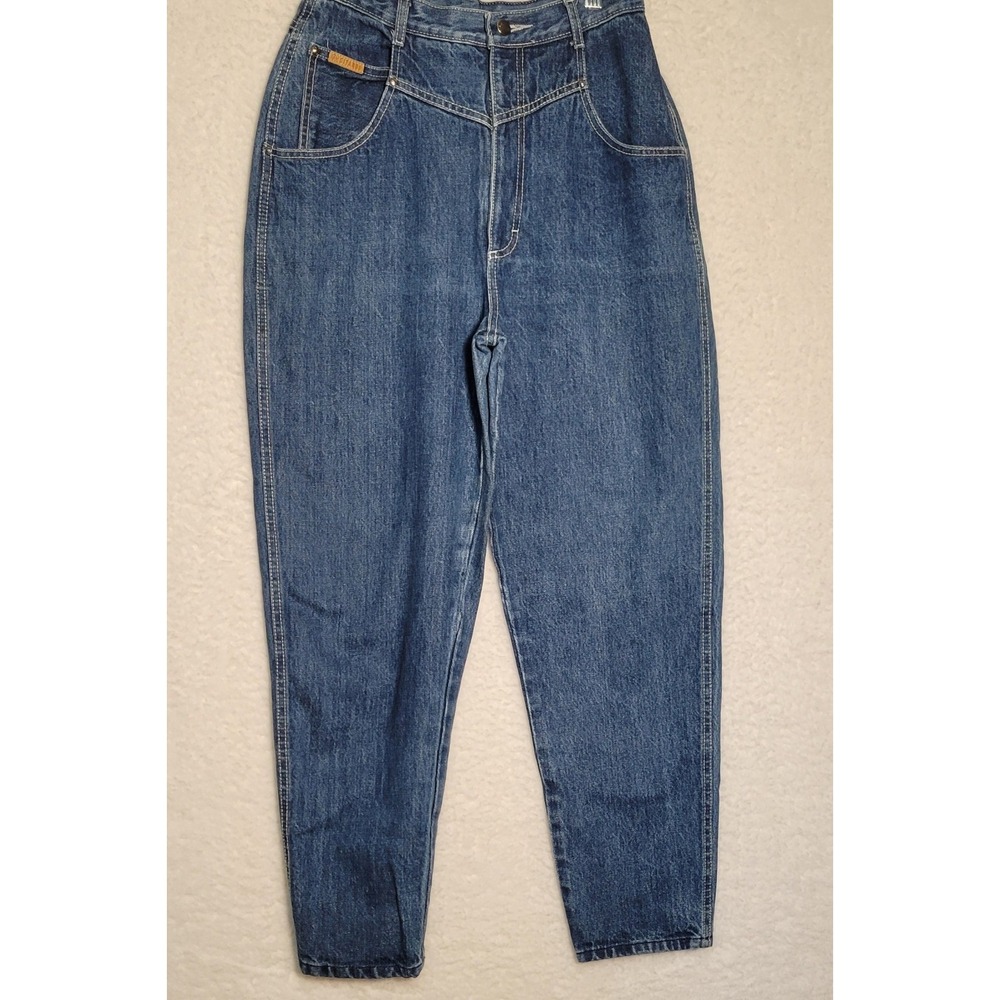 VTG Gitano Mom Jeans Women's Size‎ 14 Dark Wash 90s Blue Denim High Rise 0273